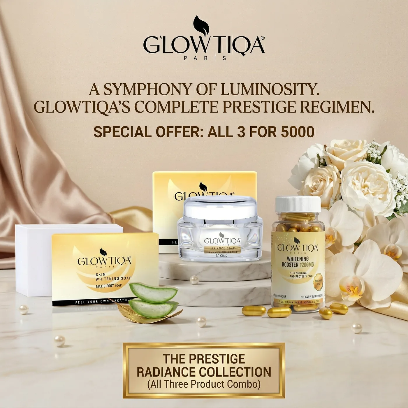Glowtiqa Prestige Radiance Collection — super saver combo